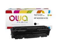 Toner remanufacturé OWA - haute capacité - Noir - pour HP W2030X