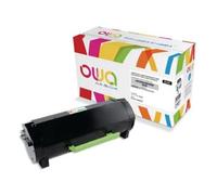 Toner remanufacturé OWA - haute capacité - Noir - pour LEXMARK 50F2H00, 50F2H0E