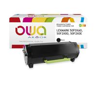 Toner remanufacturé OWA - haute capacité - Noir - pour LEXMARK 50F2X00, 50F0XA0, 50F2X0E