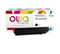 Toner remanufacturé OWA - haute capacité - Noir - pour OKI 43979202