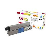 Toner remanufacturé OWA - haute capacité - Noir - pour OKI 44973508
