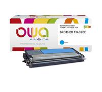 Toner remanufacturé OWA - standard - Cyan - pour BROTHER TN-320C