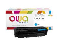 Toner remanufacturé OWA - standard - Cyan - pour CANON 055, T09 C