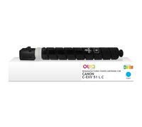 Toner remanufacturé OWA - standard - Cyan - pour CANON C-EXV 51 L C, CANON C-EXV 51 L C