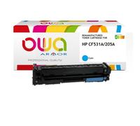 Toner remanufacturé OWA - standard - Cyan - pour HP CF531A