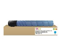 Toner remanufacturé OWA - standard - Cyan - pour KONICA MINOLTA TN-221C, DEVELOP A8K34D0, OLIVETTI B1195