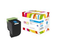 Toner remanufacturé OWA - standard - Cyan - pour LEXMARK 71B20C0