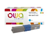 ARMOR Cartouches d'encre de Marque modèle OWA Toner Kit Cyan pour OKI C823 Series 46471103