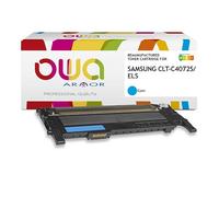 Toner remanufacturé OWA - standard - Cyan - pour SAMSUNG CLT-C4072S/ELS