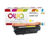 Toner remanufacturé OWA - standard - Jaune - pour CANON 732Y