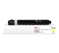 Toner remanufacturé OWA - standard - Jaune - pour CANON C-EXV 51 L Y, CANON C-EXV 51 L Y