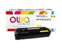 Toner remanufacturé OWA - standard - Jaune - pour HP CF402A