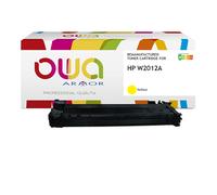 Toner remanufacturé OWA - standard - Jaune - pour HP W2012A