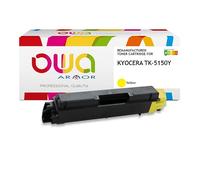 Toner remanufacturé OWA - standard - Jaune - pour KYOCERA TK-5150 Y