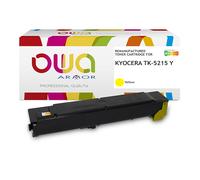 Toner remanufacturé OWA - standard - Jaune - pour KYOCERA TK-5215 Y