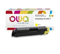 Toner remanufacturé OWA - standard - Jaune - pour KYOCERA TK-590 Y