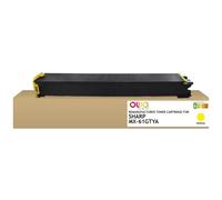 Toner remanufacturé OWA - standard - Jaune - pour SHARP MX-61GTYA, SHARP MX-61GTYA