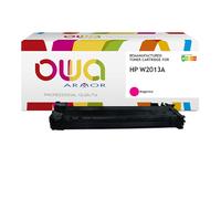 Toner remanufacturé OWA - standard - Magenta - pour HP W2013A