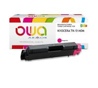 Toner remanufacturé OWA - standard - Magenta - pour KYOCERA TK-5140 M