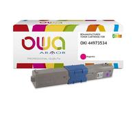 Toner remanufacturé OWA - standard - Magenta - pour OKI 44973534