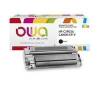 Toner remanufacturé OWA - standard - Noir - pour HP C3903A, CANON EP-V