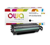 Toner remanufacturé OWA - standard - Noir - pour HP CE250A, CANON 723BK