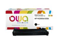 Toner remanufacturé OWA - standard - Noir - pour HP W2000A