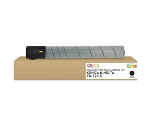 Toner remanufacturé OWA - standard - Noir - pour KONICA MINOLTA TN-324K, DEVELOP A8DA1D0, OLIVETTI B1166
