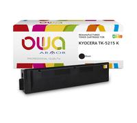 Toner remanufacturé OWA - standard - Noir - pour KYOCERA TK-5215 K