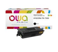 Toner remanufacturé OWA - standard - Noir - pour KYOCERA TK-7300