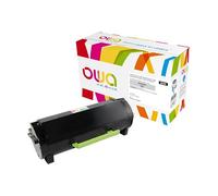 Toner remanufacturé OWA - standard - Noir - pour LEXMARK 60F2000
