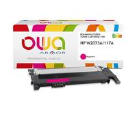 Toner remanufacturé OWA - très très haute capacité - Magenta - pour HP W2073A