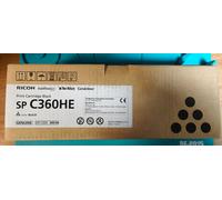 Toner Ricoh SP C360HE neuf, Blk 408184, Mg 408186, Cyan 408185, Yellow 408187