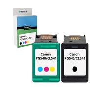 Toner services Compatible Canon PG540/CL541 Pack de 2 Cartouches d'encre Noire et Couleurs Marque (5222B013)