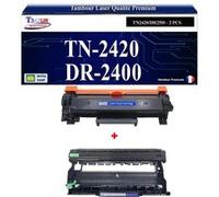 Toner+Tambour compatible Brother DCP L2510D, DCP L2512D, TN2420/ TN2410/ DR2400 - T3AZUR Noir https://www.fnac.com/mp44839975/Toner-Tambour-compatible-Brother-DCP-L2510D-DCP-L2512D-TN2420-TN2410-DR2400-T3AZUR-Noir/w-4?oref=2b7a2b21-bbd0-451b-15f1-56f29c772b93