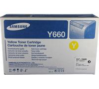 Toner/Tambour original pour SAMSUNG CLP610ND jaune HC