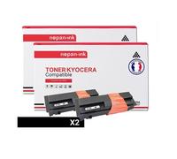 TONER TK110 TK110 Noir x 2 Compatible pour KYOCERA- Kyocera FS-720 Kyocera FS-820 Kyocera FS-820 N Kyocera FS-820 Series Kyocera FS-920 Kyocera