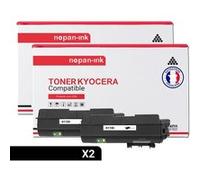 TONER TK1150 TK1150 Noir x 2 Compatible pour KYOCERA- Kyocera ECOSYS M 2135 dn Kyocera ECOSYS M 2635 dn Kyocera ECOSYS M 2635 dnw Kyocera ECOSYS M