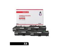 TONER TK1200 TK1200 Noir x 4 Compatible pour KYOCERA-NOPAN-INK Kyocera ECOSYS M2235dn Kyocera M2735dn Kyocera M2835dw Kyocera P2335d Kyocera P2335dn