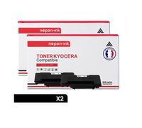 TONER TK310 TK310 Noir x 2 Compatible pour KYOCERA- Kyocera FS-2000 D Kyocera FS-2000 DN Kyocera FS-2000 DTN Kyocera FS-3900 DN Kyocera FS-3900 DTN