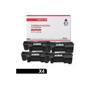 TONER TK350 TK350 Noir x 4 Compatible pour KYOCERA- Kyocera FS-3000 Series Kyocera FS-3040 MFP Kyocera FS-3040 MFP Plus Kyocera FS-3100 Series