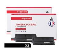 TONER TK475 TK475 Noir x 2 Compatible pour KYOCERA- Kyocera FS-6025 MFP Kyocera FS-6030 MFP Kyocera FS-6525 MFP Kyocera FS-6530 MFP