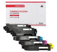 TONER TK5140K TK5140K Noir x2 + Cyan + Magenta + Jaune x 5 Compatible pour KYOCERA- Kyocera ECOSYS M 6030 cdn Kyocera ECOSYS M 6530 cdn Kyocera