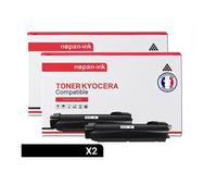 TONER TK5215K TK5215K Noir x 2 Compatible pour KYOCERA- Kyocera TASKalfa 406 ci