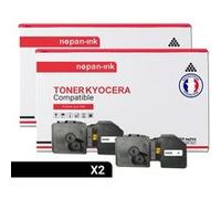 TONER TK5220K TK5220K Noir x 2 Compatible pour KYOCERA- Kyocera ECOSYS M 5521 cdn Kyocera ECOSYS M 5521 cdw Kyocera ECOSYS P 5021Kyocera ECOSYS P
