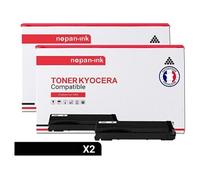 TONER TK540K TK540K Noir x 2 Compatible pour KYOCERA- Kyocera FS-C 5100 DN