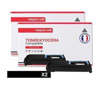 TONER TK550K TK550K Noir x 2 Compatible pour KYOCERA- Kyocera FS-C 5200 DN