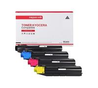 TONER TK8505K TK8505K Noir + Cyan + Magenta + Jaune x 4 Compatible pour KYOCERA- Kyocera TASKalfa 4550 ci Kyocera TASKalfa 4550 cig Kyocera TASKalfa