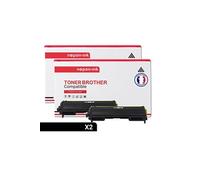 TONER TN 2005 TN2005 Noir x 2 Compatible pour Brother- Brother L-2035 2037 2035R