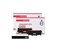 TONER TN 2220 XXL TN2220 XXL Noir x 2 Compatible pour Brother- Brother L-2135W 2220 2230 2240 2240L 2240D 2250DN 2250DNR 2270 2270DW 2275DW 2280DW,